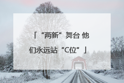 “两新”舞台 他们永远站“C位”