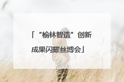 “榆林智造”创新成果闪耀丝博会