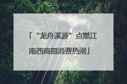 “龙舟溪游”点燃江南西商圈消费热潮
