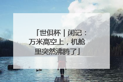 世俱杯｜闲记：万米高空上，机舱里突然沸腾了