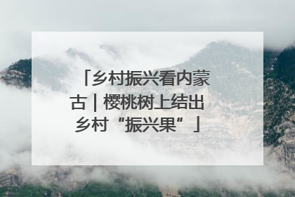 乡村振兴看内蒙古｜樱桃树上结出乡村“振兴果”