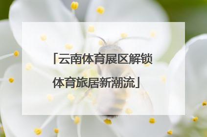 云南体育展区解锁体育旅居新潮流