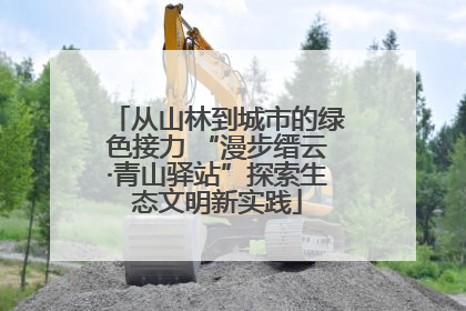 从山林到城市的绿色接力 “漫步缙云·青山驿站”探索生态文明新实践