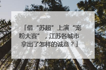 借“苏超”上演“宠粉大赛”，江苏各城市拿出了怎样的诚意？