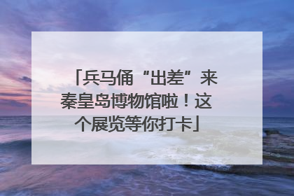 兵马俑“出差”来秦皇岛博物馆啦！这个展览等你打卡
