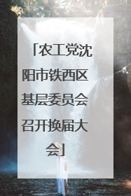 农工党沈阳市铁西区基层委员会召开换届大会