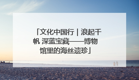 文化中国行｜浪起千帆 深蓝宝藏——博物馆里的海丝遗珍