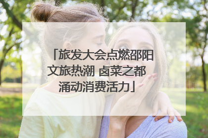 旅发大会点燃邵阳文旅热潮 卤菜之都涌动消费活力