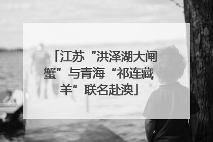 江苏“洪泽湖大闸蟹”与青海“祁连藏羊”联名赴澳