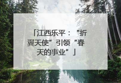 江西乐平：“折翼天使”引领“春天的事业”