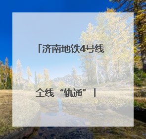 济南地铁4号线全线“轨通”
