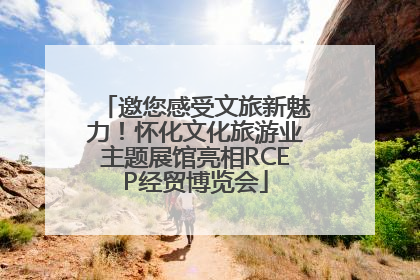 邀您感受文旅新魅力！怀化文化旅游业主题展馆亮相RCEP经贸博览会