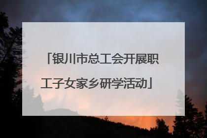 银川市总工会开展职工子女家乡研学活动
