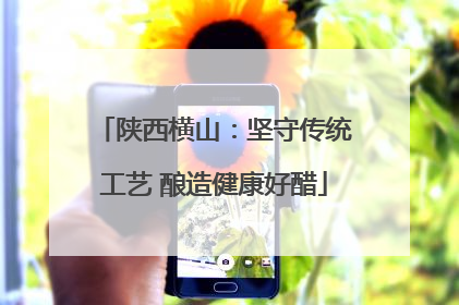 陕西横山：坚守传统工艺 酿造健康好醋