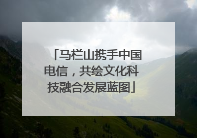 马栏山携手中国电信，共绘文化科技融合发展蓝图