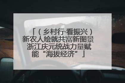 （乡村行·看振兴）新农人绘就共富新图景 浙江庆元统战力量赋能“海拔经济”