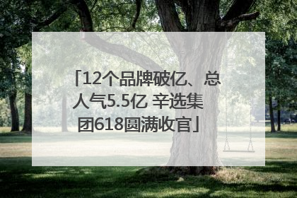 12个品牌破亿、总人气5.5亿 辛选集团618圆满收官