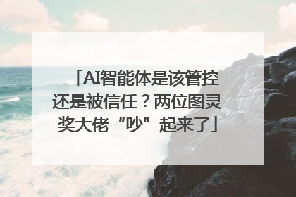 AI智能体是该管控还是被信任？两位图灵奖大佬“吵”起来了